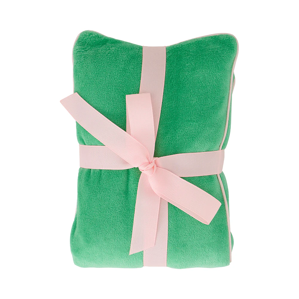 Heat Pillow Cosy Luxe Velvet - Meadow Green