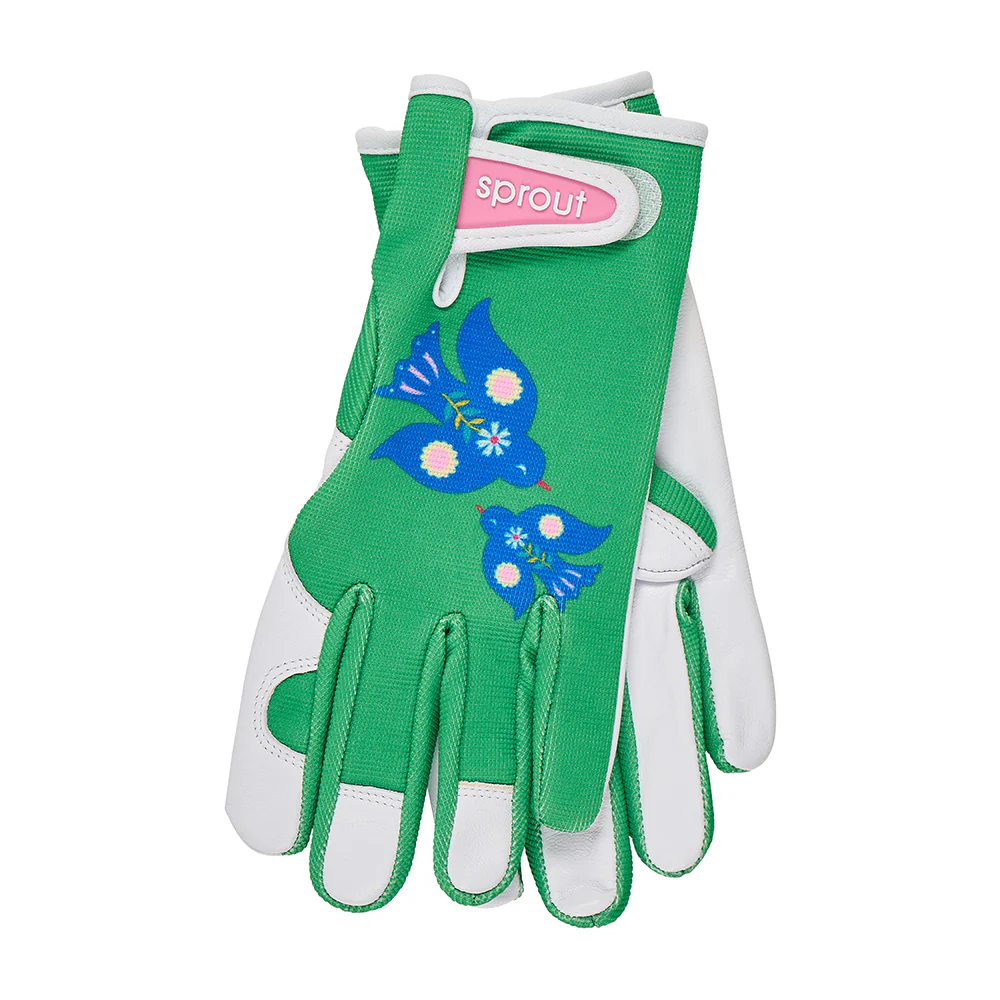 Sprout Goatskin Gloves - Fiesta Bird Rl