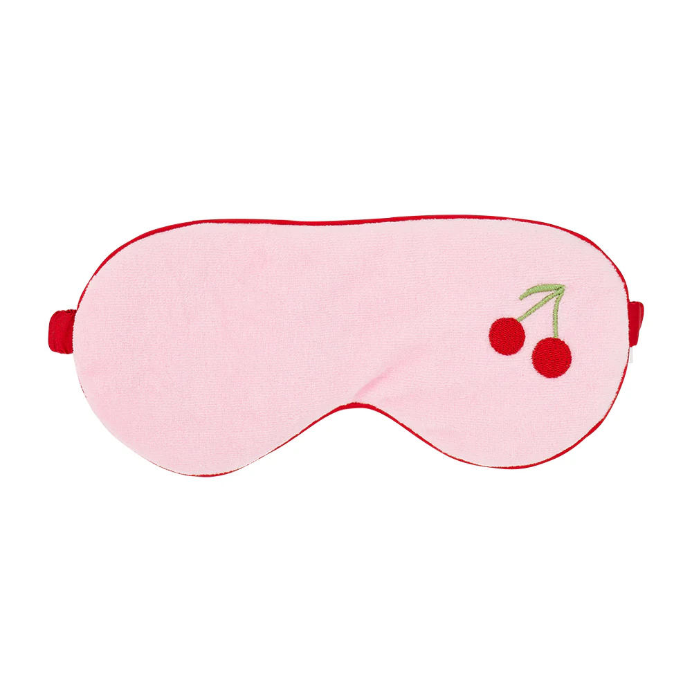 Eye Mask Cosy Luxe - Cherry Velvet