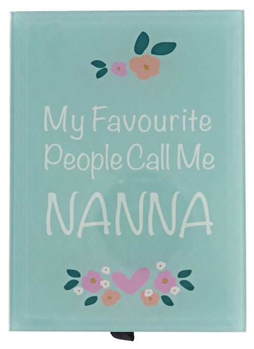 Glass Plaque Nanna