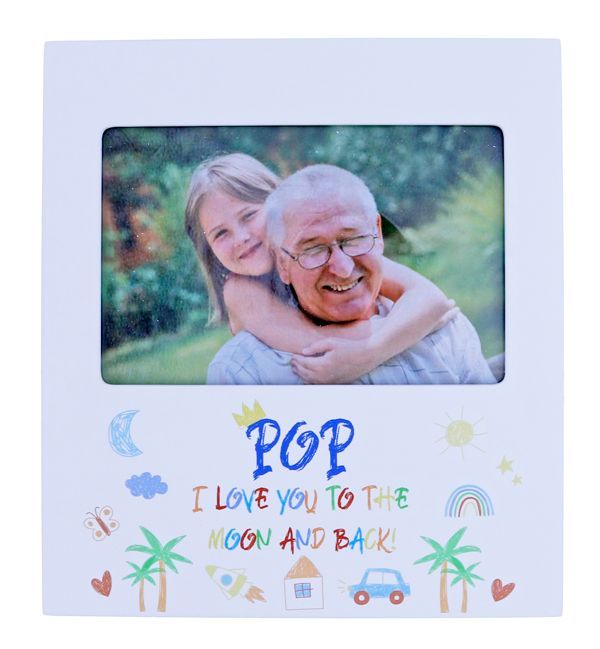 Pop Love You Kid 6x4 Frame