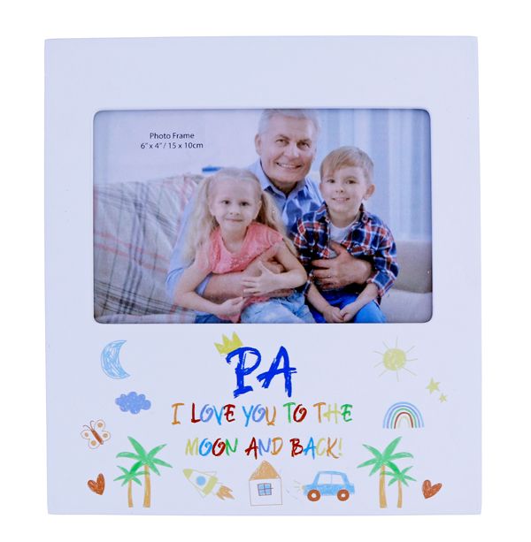 Pa Love You Kid 6x4 Frame