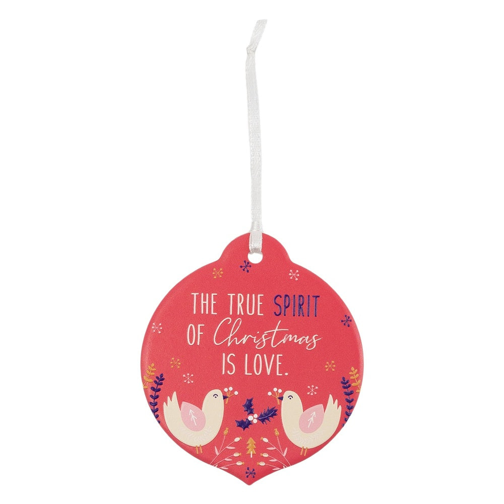 Christmas True Spirit Keepsake