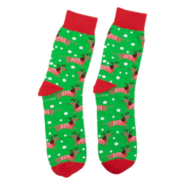 Christmas Dachshund Socks