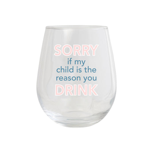 Teacher Stemless Wine Glass