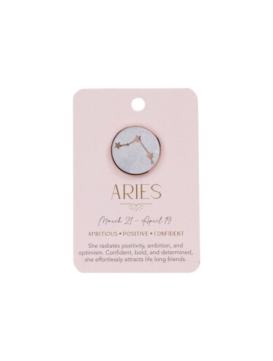 Aries Keepsake Pin