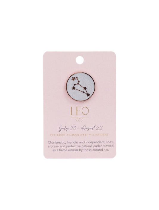Leo Keepsake Pin
