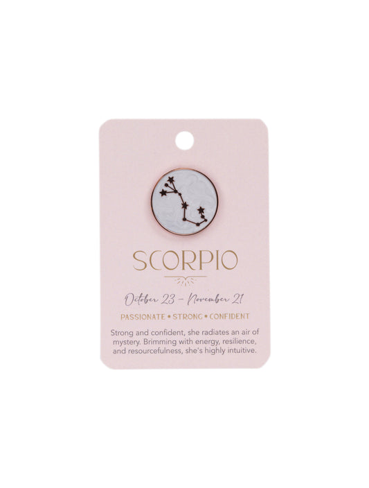 Scorpio Keepsake Pin