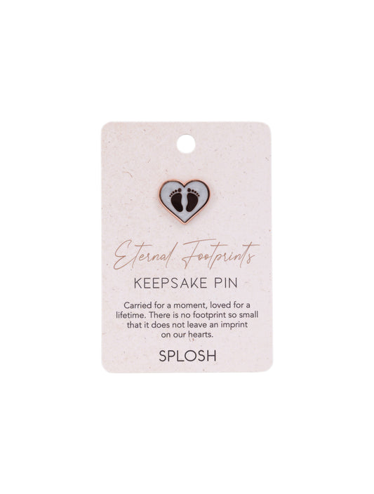 Eternal Footprints Keepsake Pins