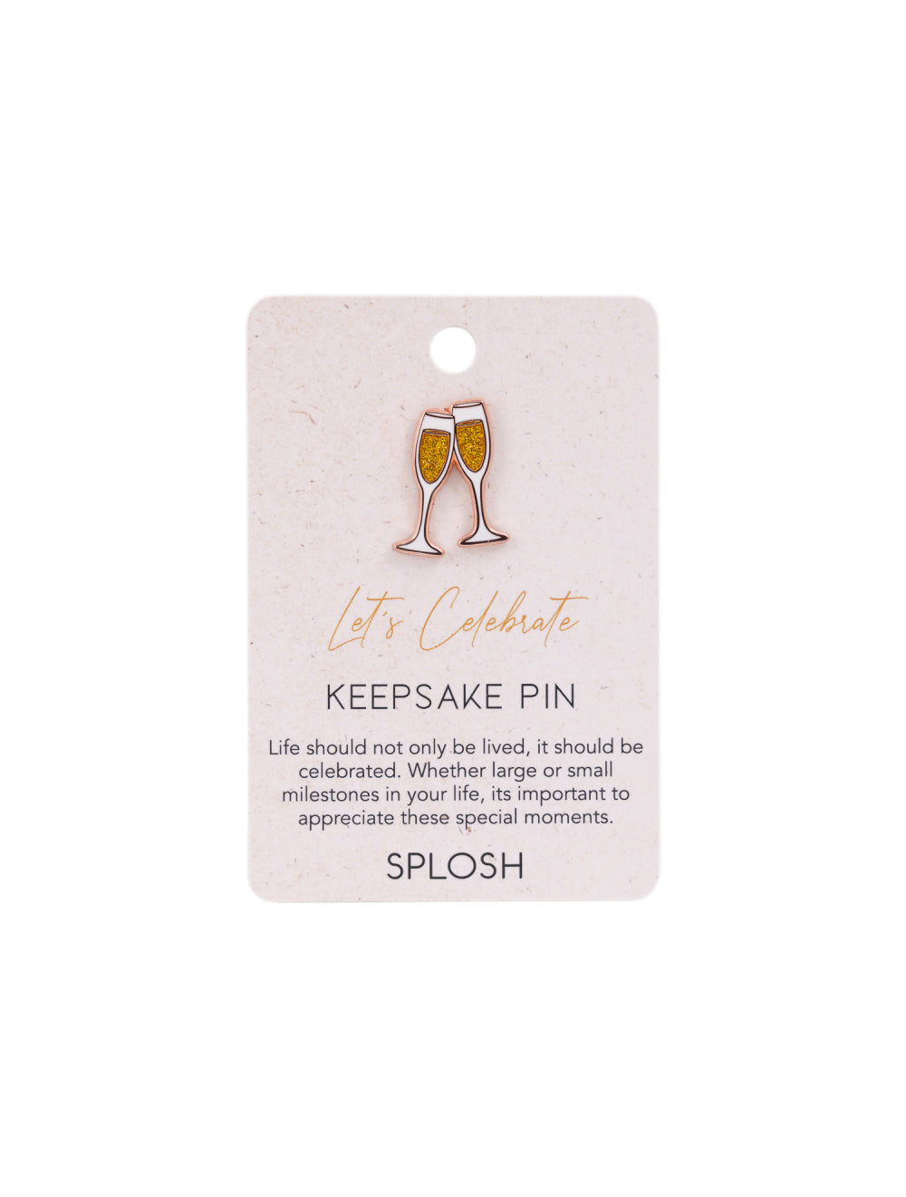 Let's Celebrate Keepsake Pin
