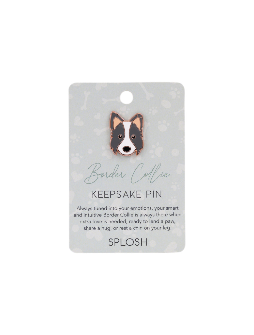 Border Collie Keepsake Pin