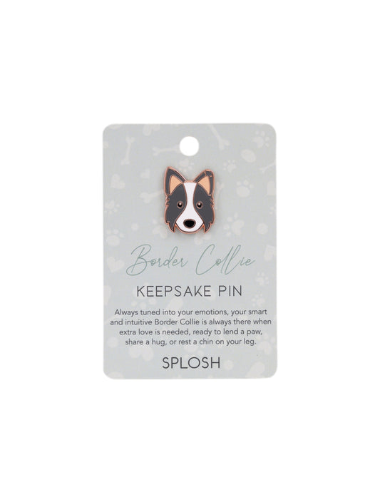 Border Collie Keepsake Pin