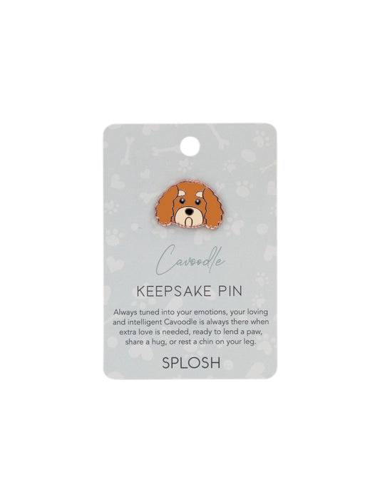 Cavoodle Keepsake Pin