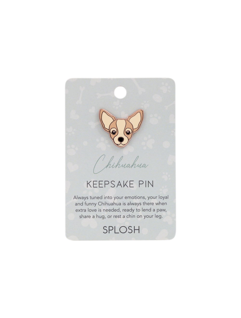 Chihuahua Keepsake Pin
