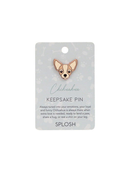 Chihuahua Keepsake Pin