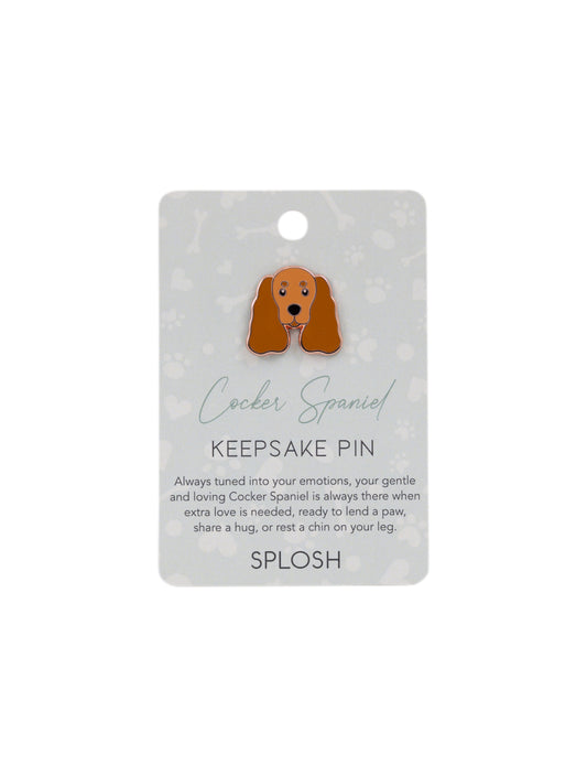 Cocker Spaniel Keepsake Pin
