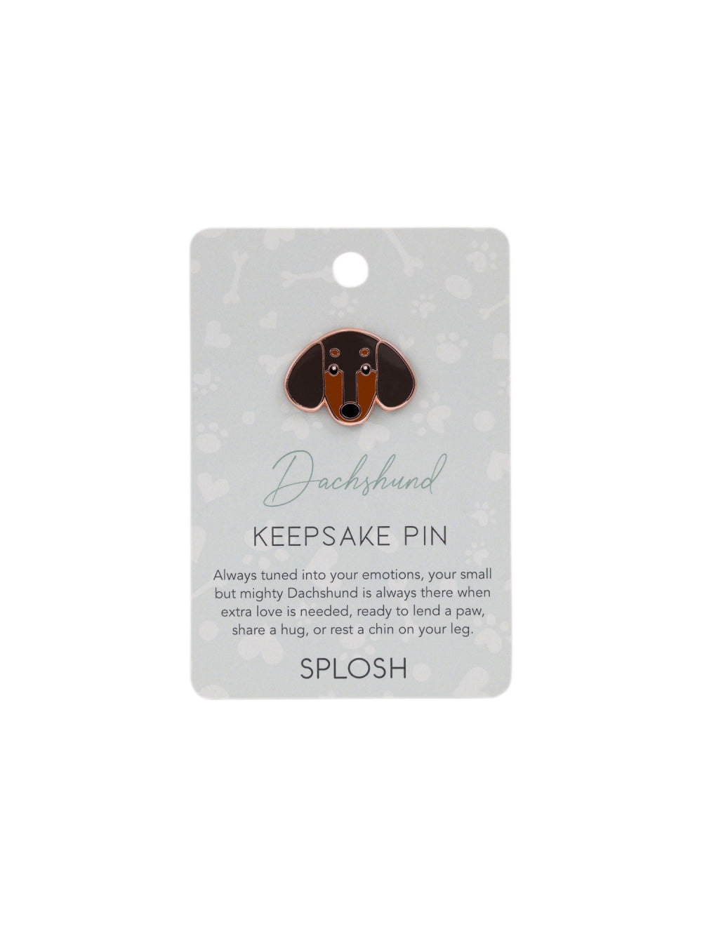 Dachshund Keepsake Pin