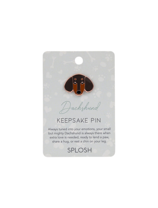 Dachshund Keepsake Pin