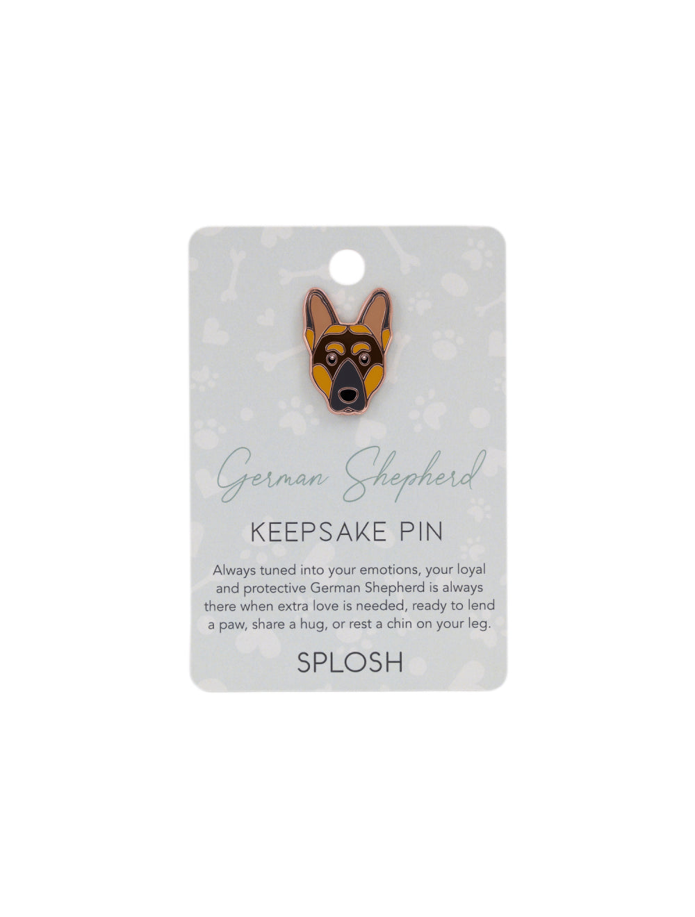 German Shepherd Keepsake Pin