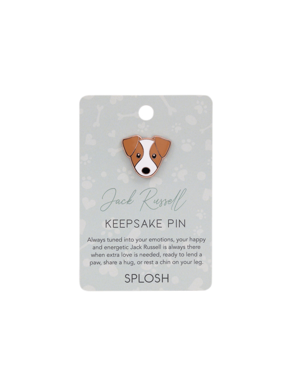 Jack Russell Keepsake Pin