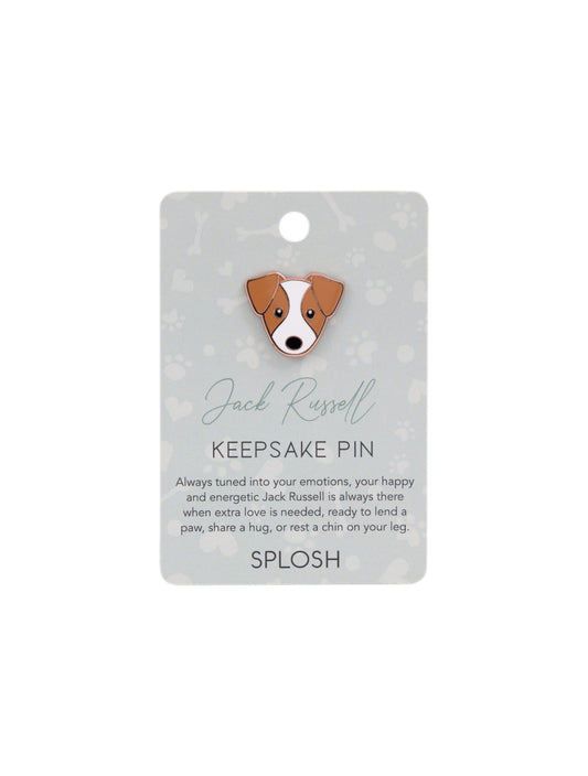Jack Russell Keepsake Pin
