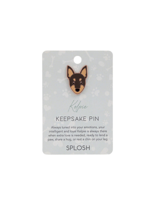 Kelpie Keepsake Pin
