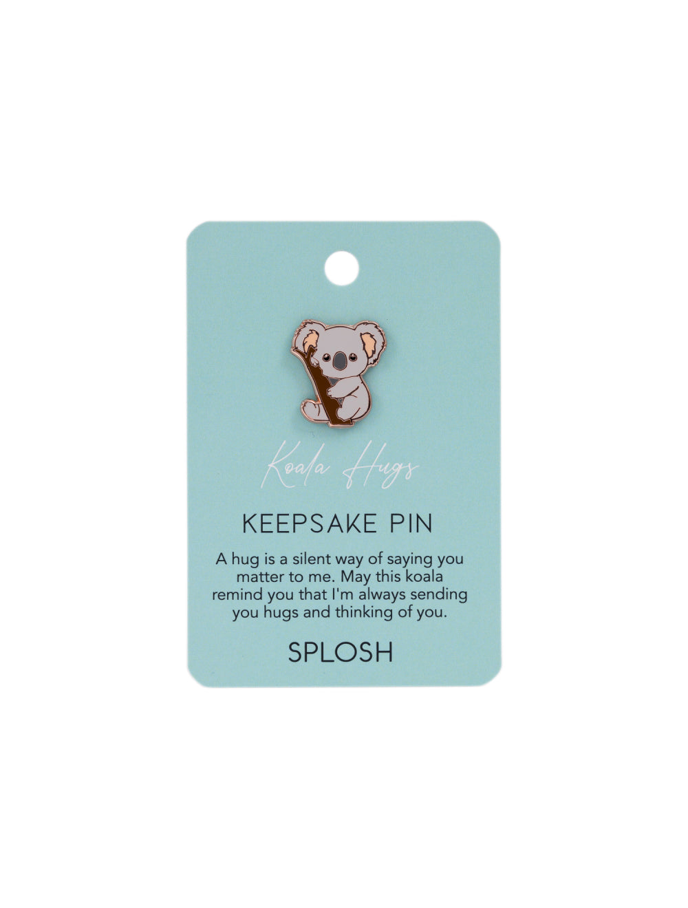 Koala Hugs Keepsake Pin