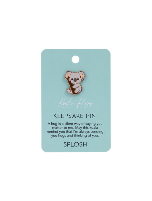 Koala Hugs Keepsake Pin