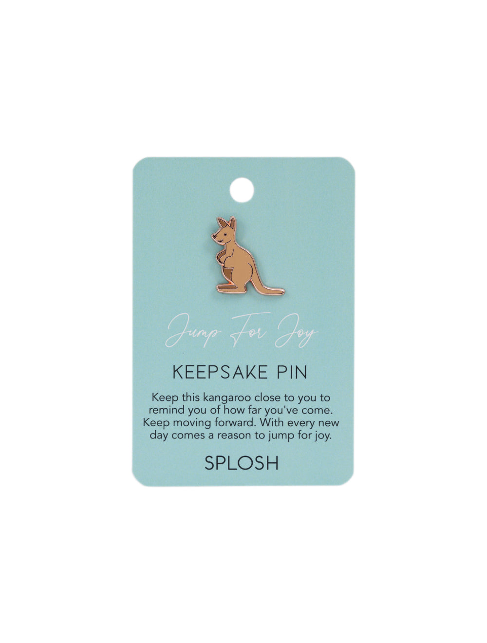 Jump For Joy Keepsake Pin