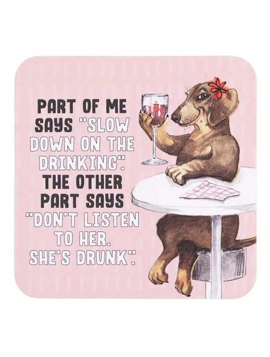 Olive & Co. Drunk Coaster