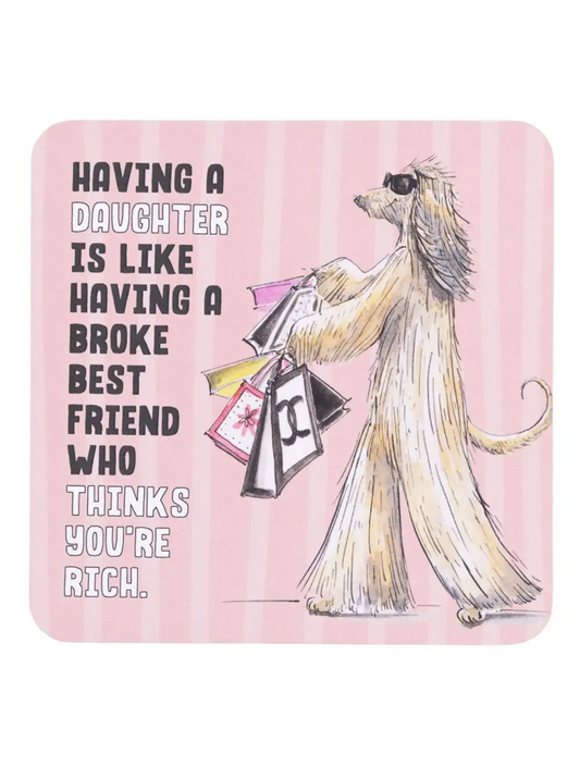 Olive & Co. Daughter Coaster