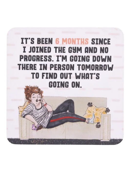 Olive & Co. Gym Coaster