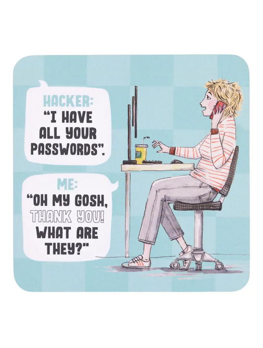 Olive & Co. Hacker Coaster