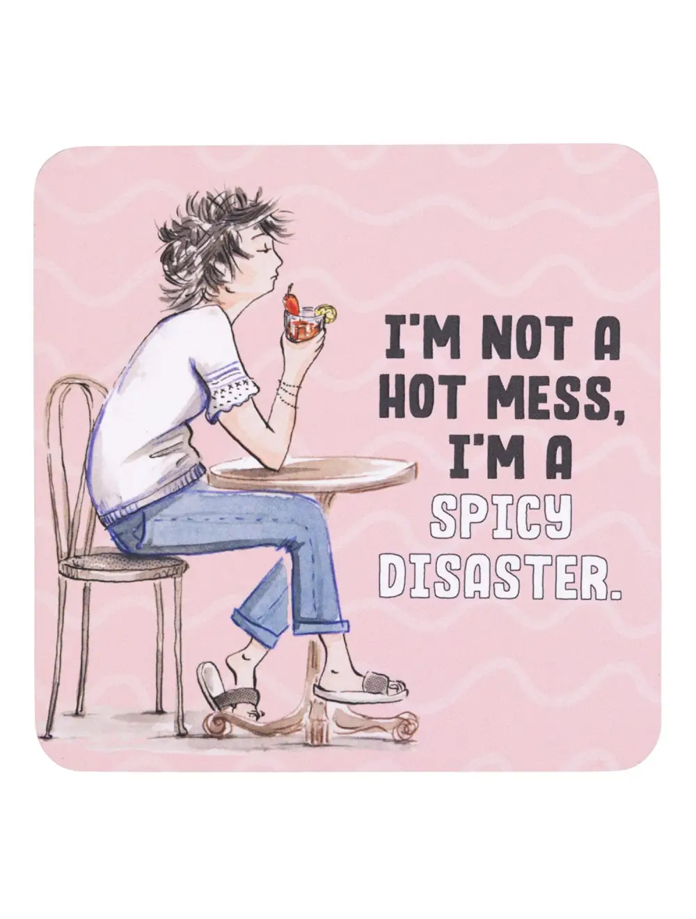 Olive & Co. Spicy Disaster Coaster