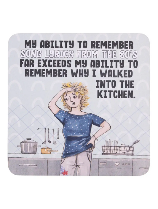 Olive & Co. Song Lyrics Coaster