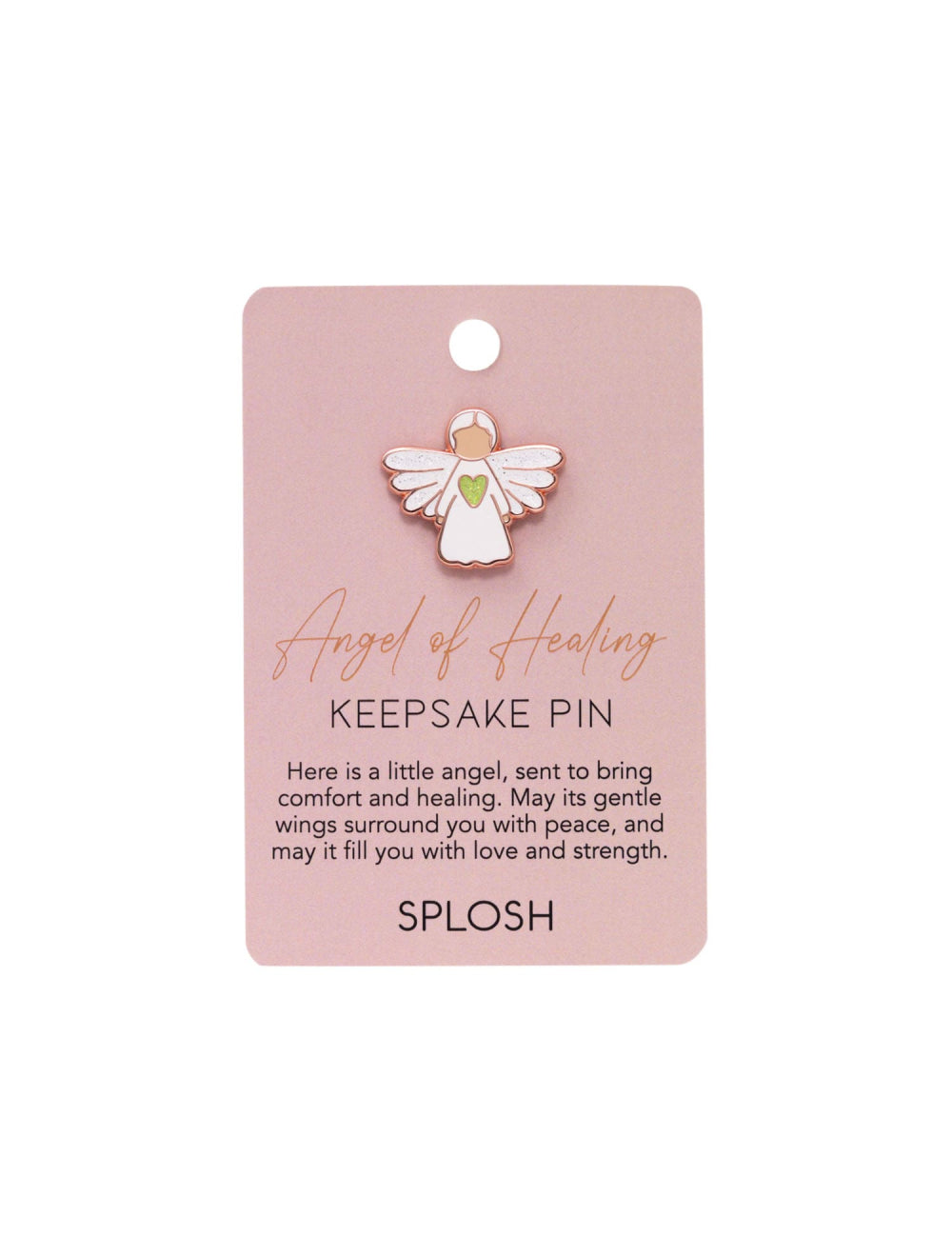 Angel Of Healing Keepsake Pin