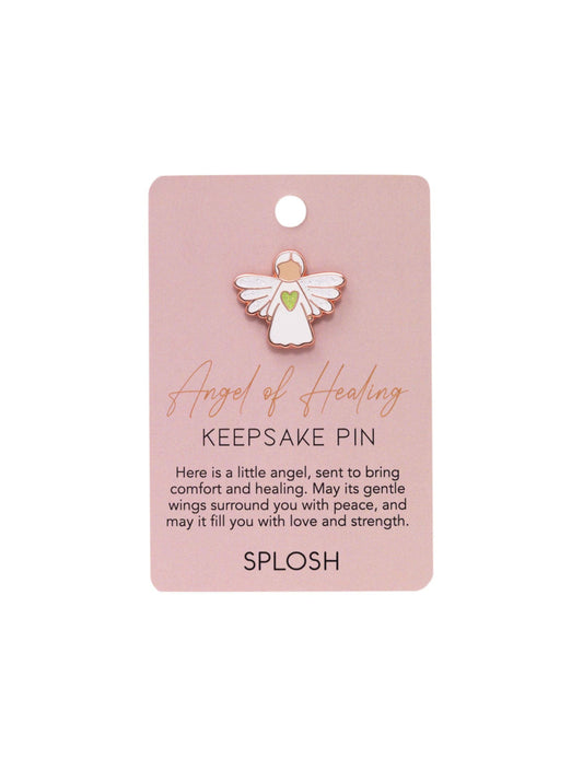 Angel Of Healing Keepsake Pin
