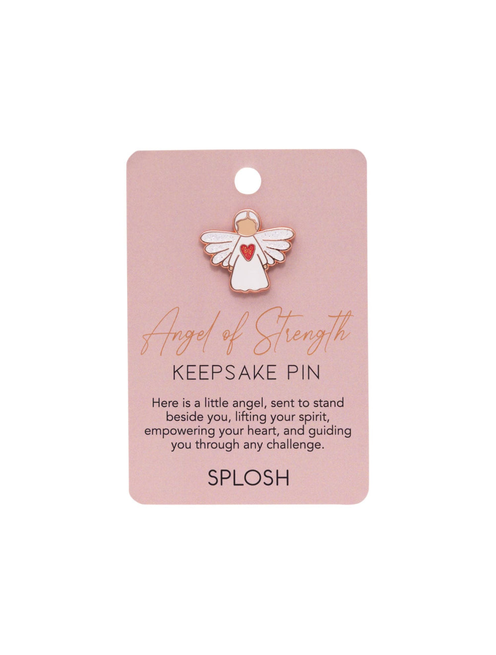 Angel Of Strength Keepsake Pin