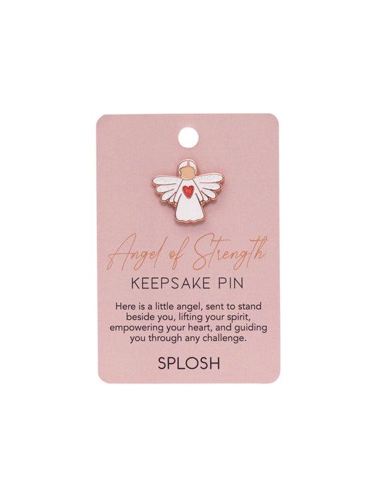 Angel Of Strength Keepsake Pin