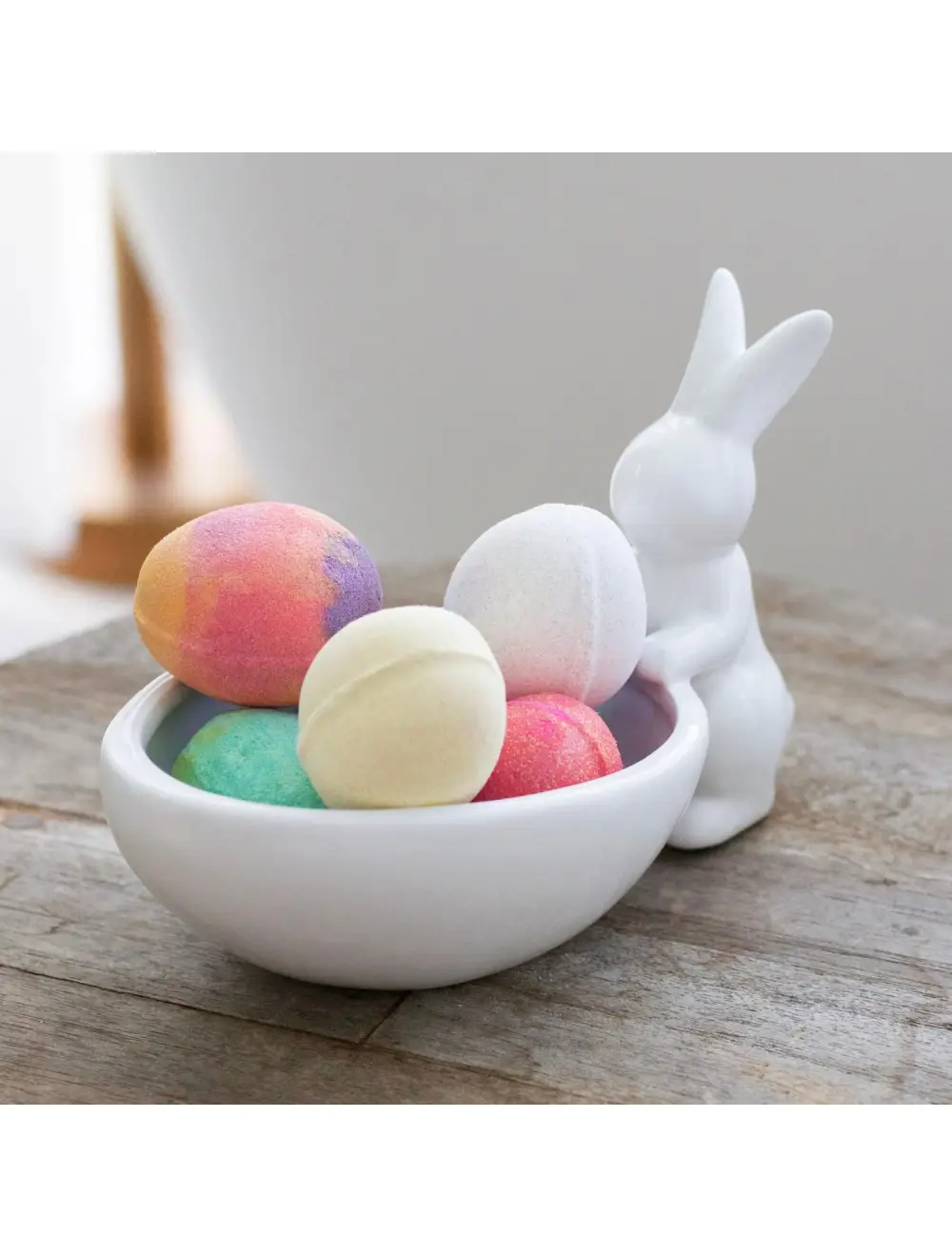 Easter Ceramic Bunny And Egg Bowl