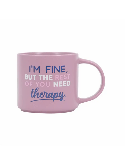 Cheeky Therapy Mug