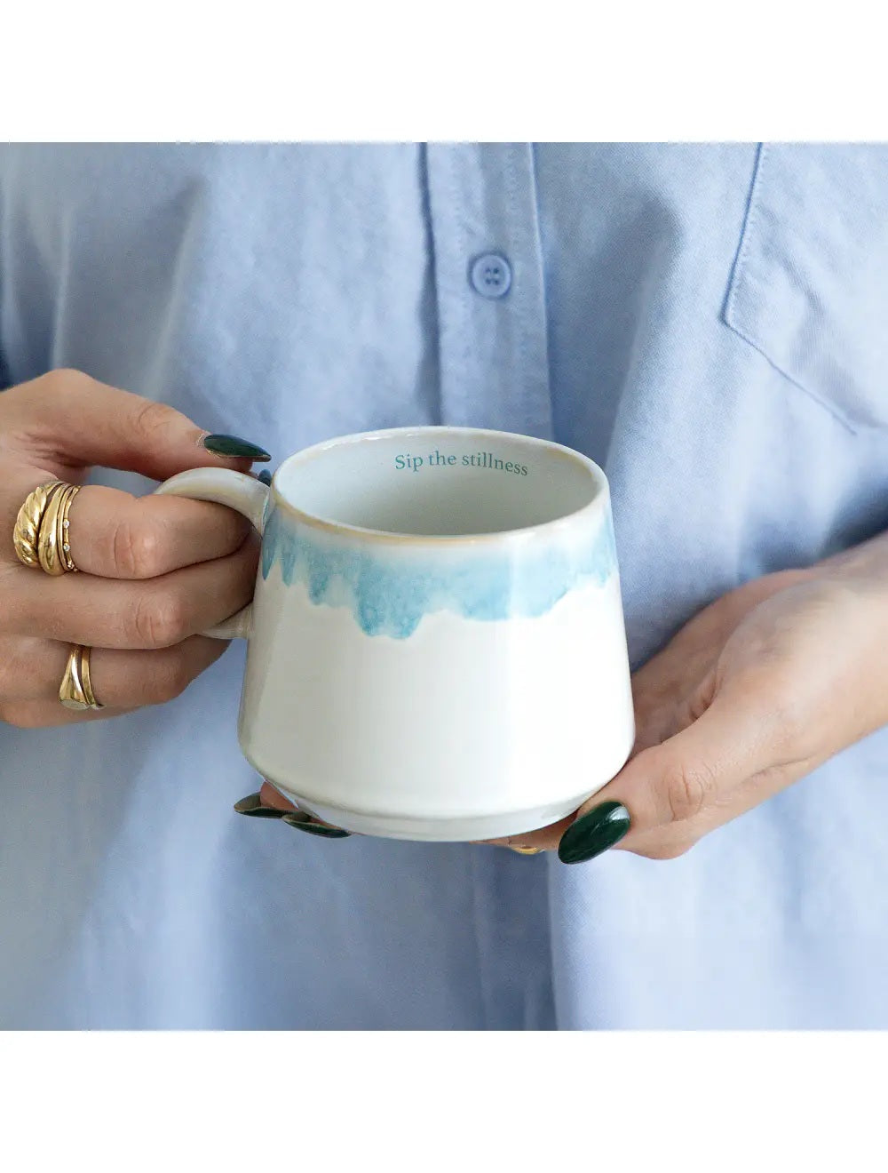 Love Vera Blue Dip Mug