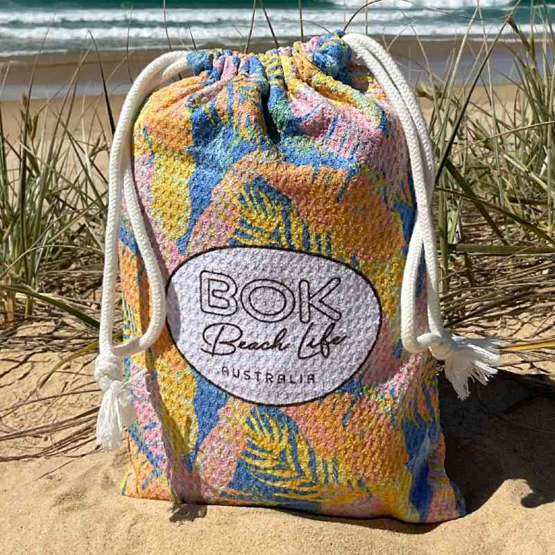 Sand Free Beach Towels- Sunset Palms