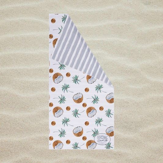 Sand Free Beach Towel - Coconut Palms