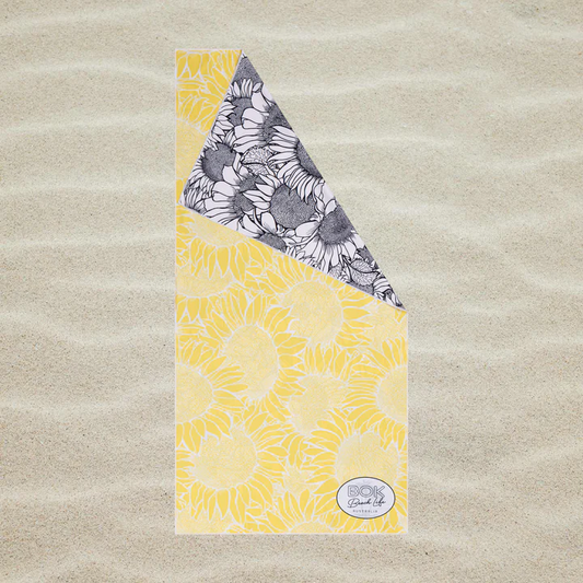 Sand Free Beach Towel - Field Of Sun