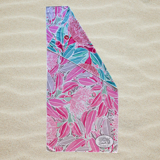 Sand Free Beach Towels- Eucalyptus Sprin