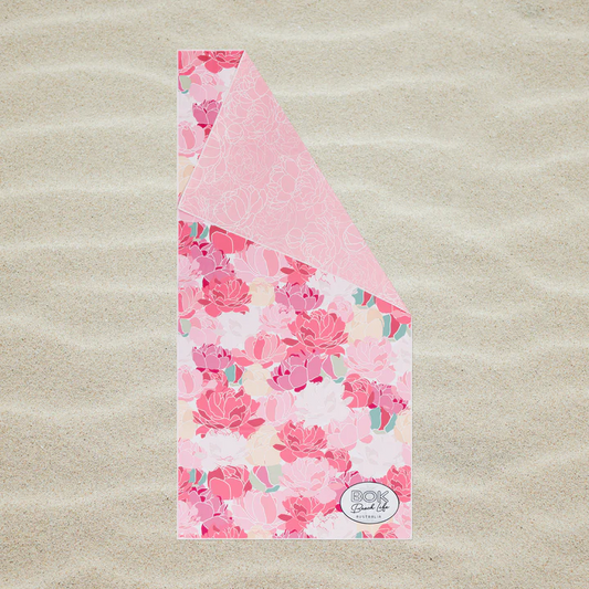 Eco Sand Free Beach Towel Floret Blossom