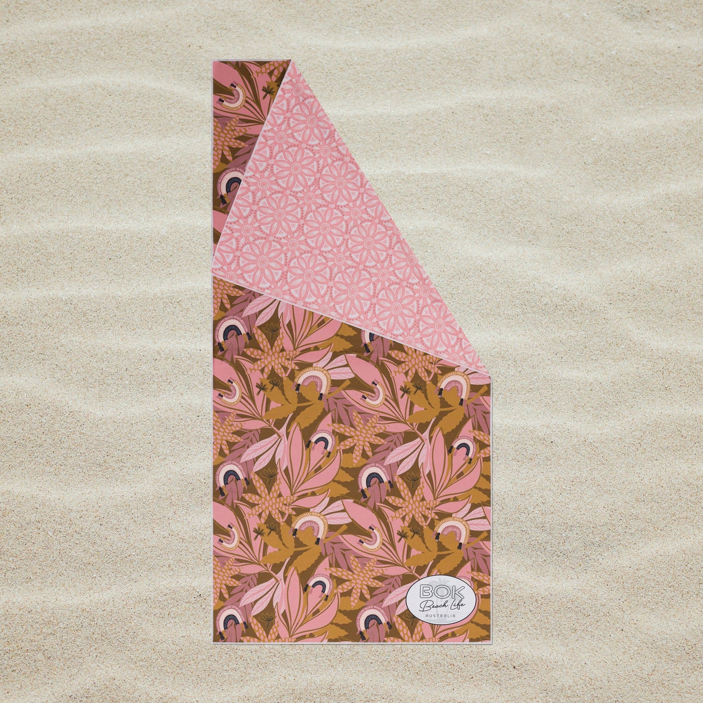 Sand Free Beach Towel - Bohemian Bloom