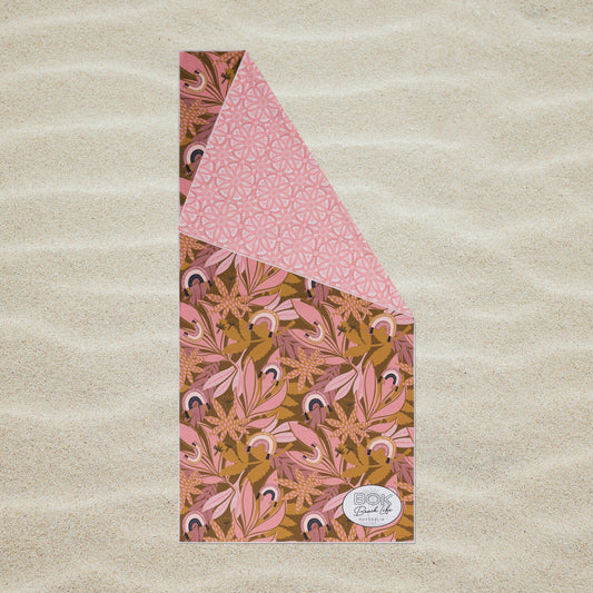 Sand Free Beach Towel - Bohemian Bloom