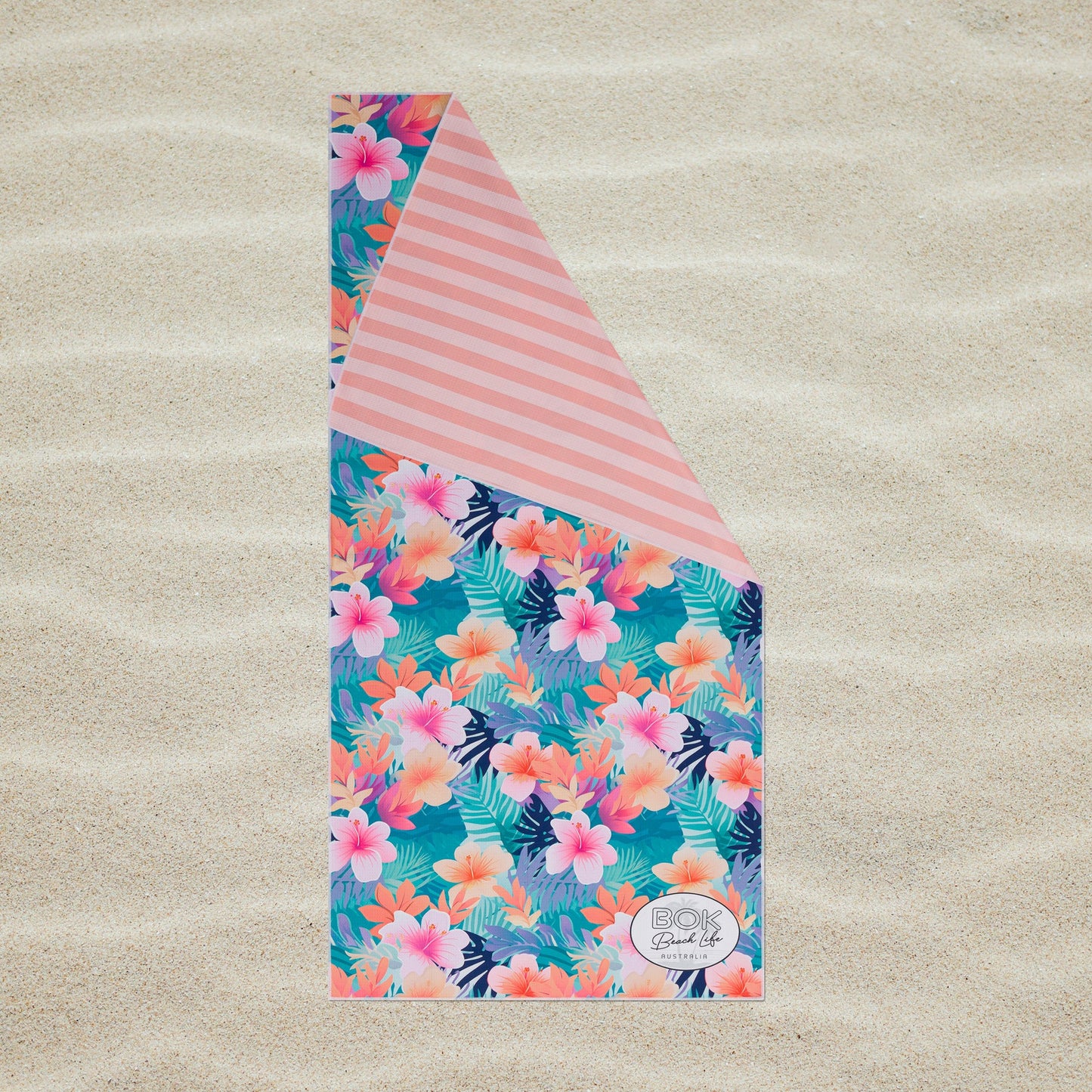 Sand Free Beach Towel - Pacific Petals 